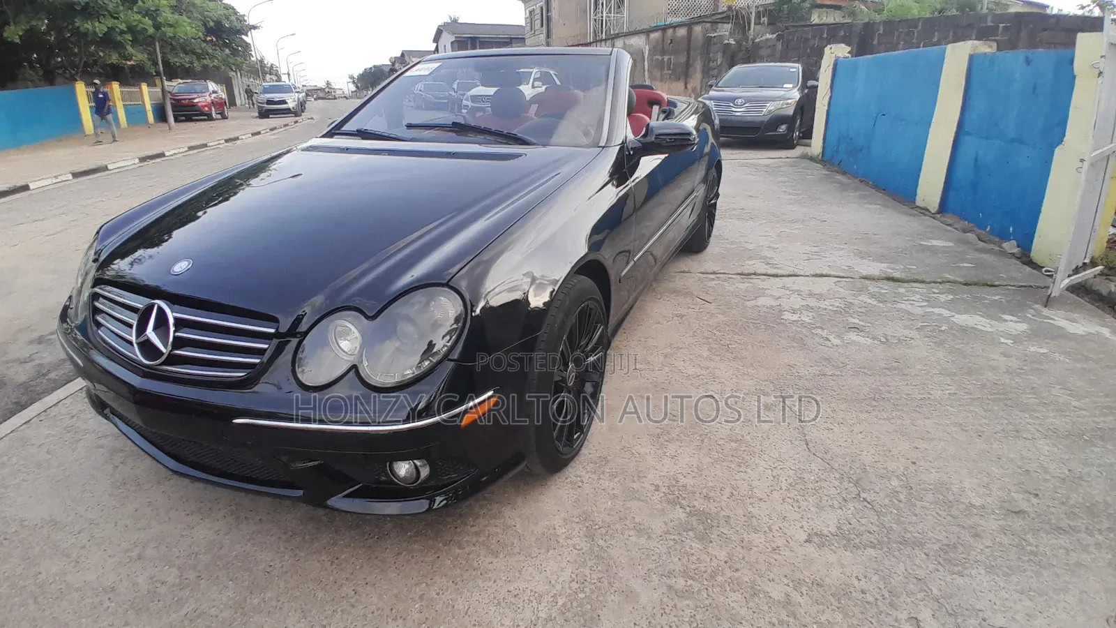 Mercedes-Benz CLK 500 Coupe Automatic 2007 Black