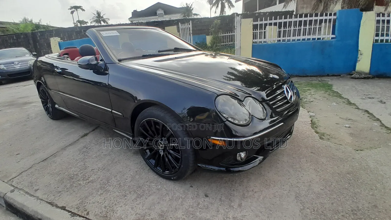 Mercedes-Benz CLK 500 Coupe Automatic 2007 Black