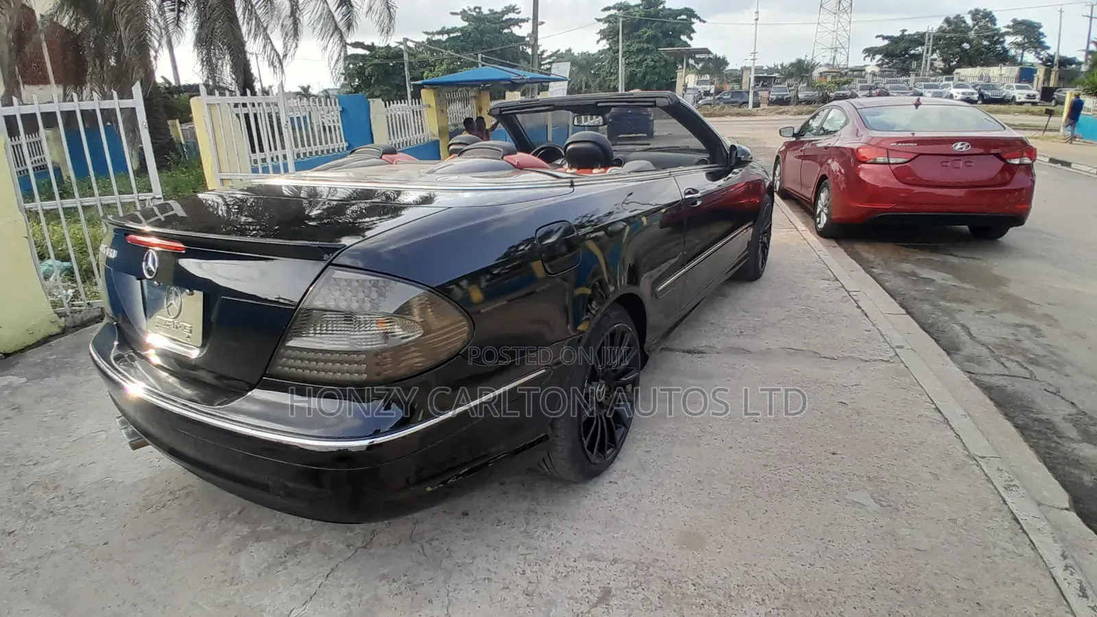 Mercedes-Benz CLK 500 Coupe Automatic 2007 Black