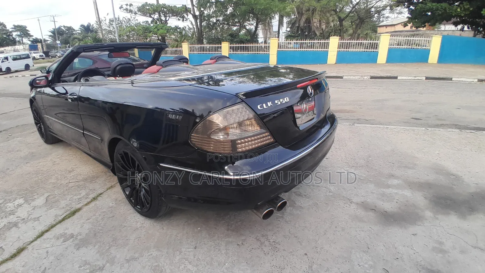 Mercedes-Benz CLK 500 Coupe Automatic 2007 Black