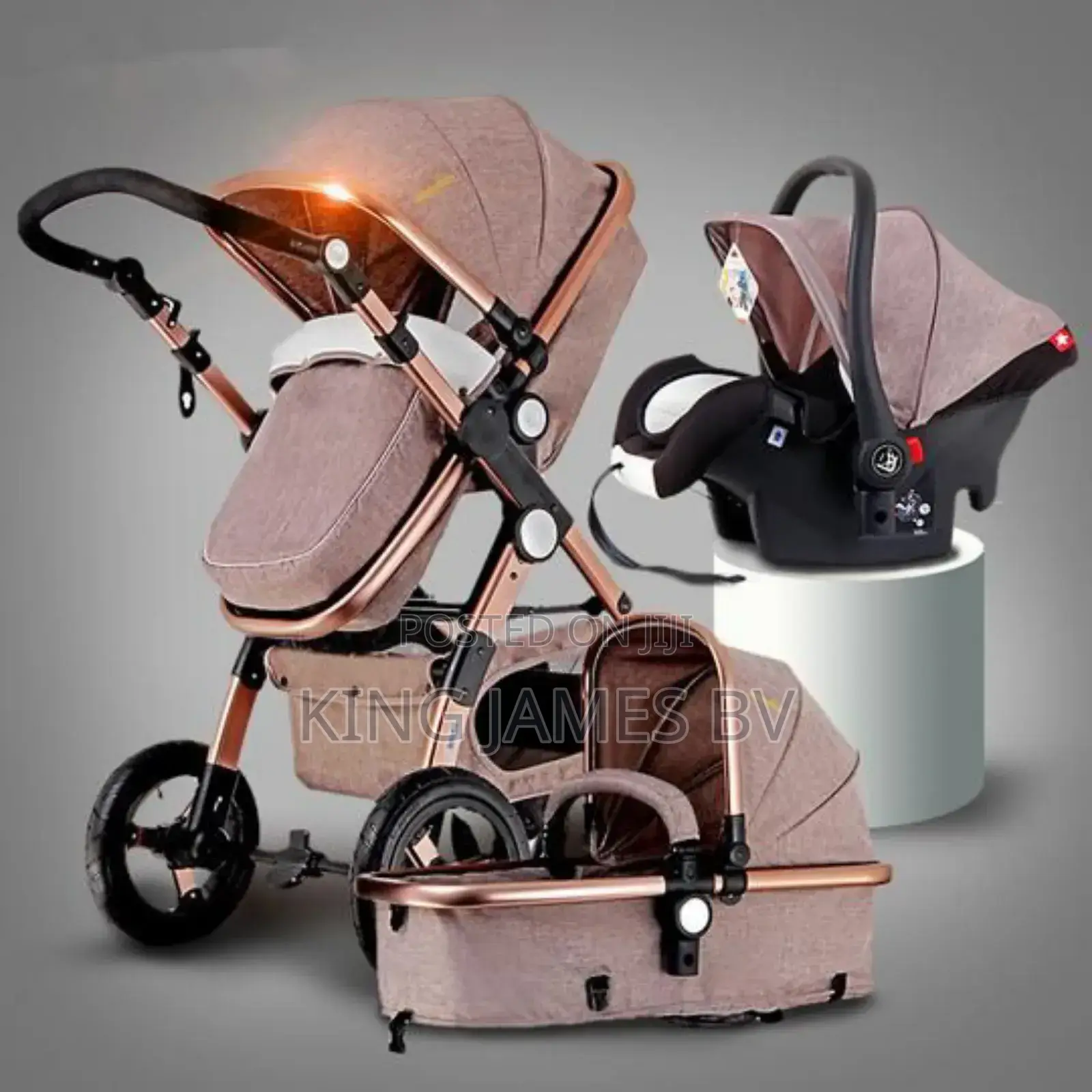 3 in 1 Foldable Baby Stroller