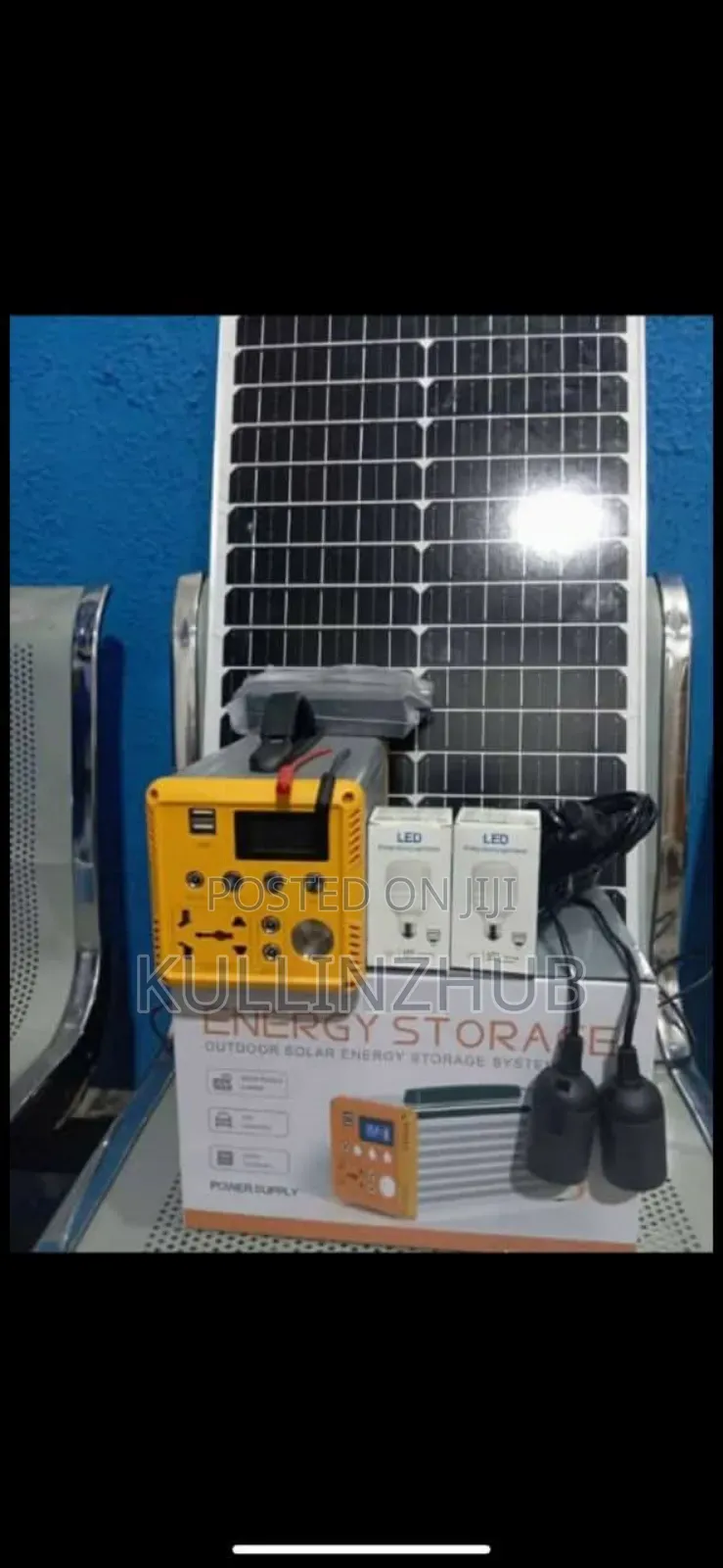 Energy Storage Solar Generator System + Solar Panel - 200w
