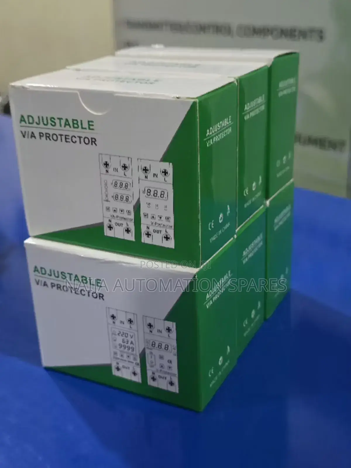 Adjustable Voltage Current Protector | 220vac | 63a