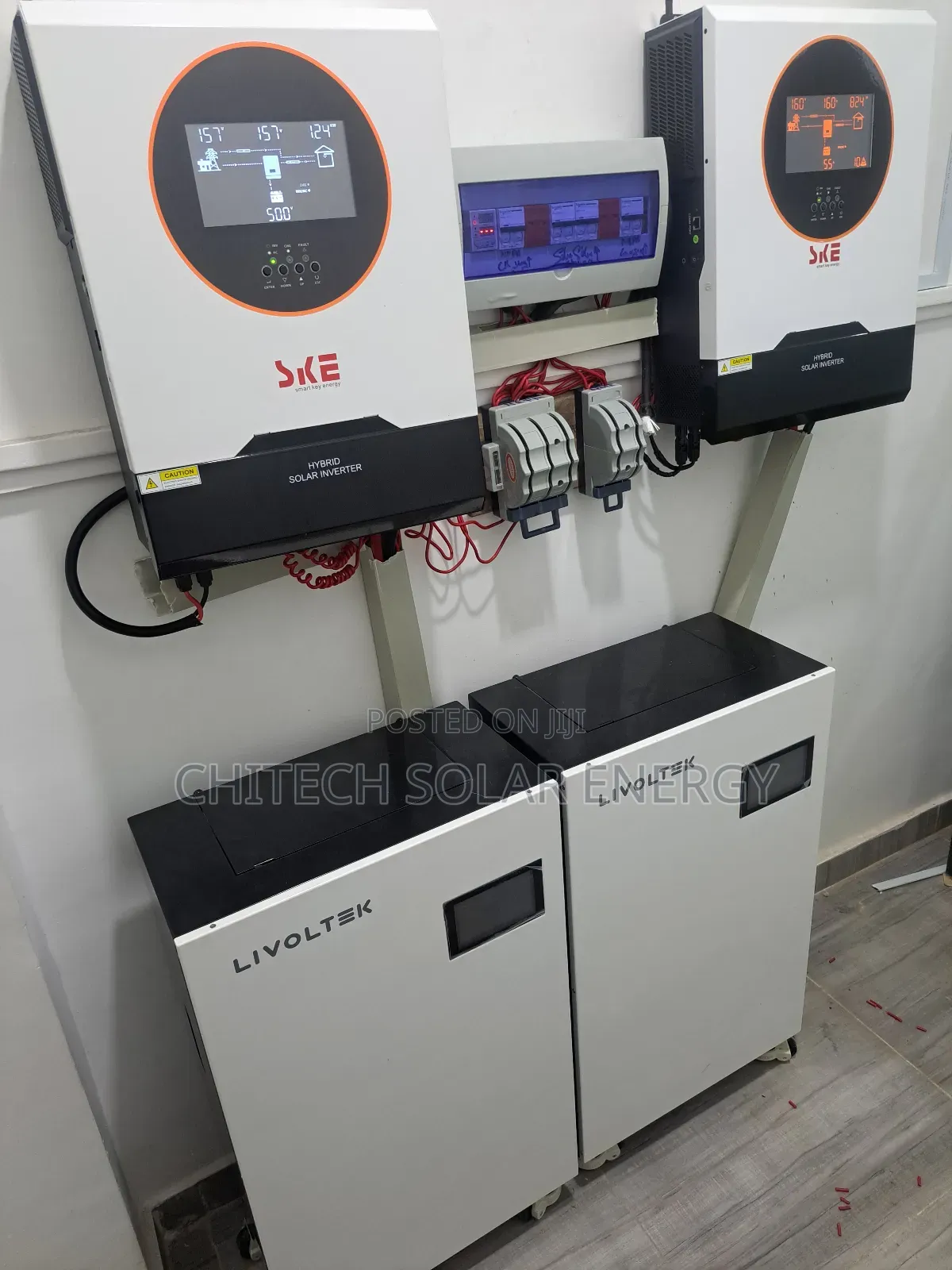 20kva, 30kwh Battery, 24 Pics 650w Jinko Panel Total Package