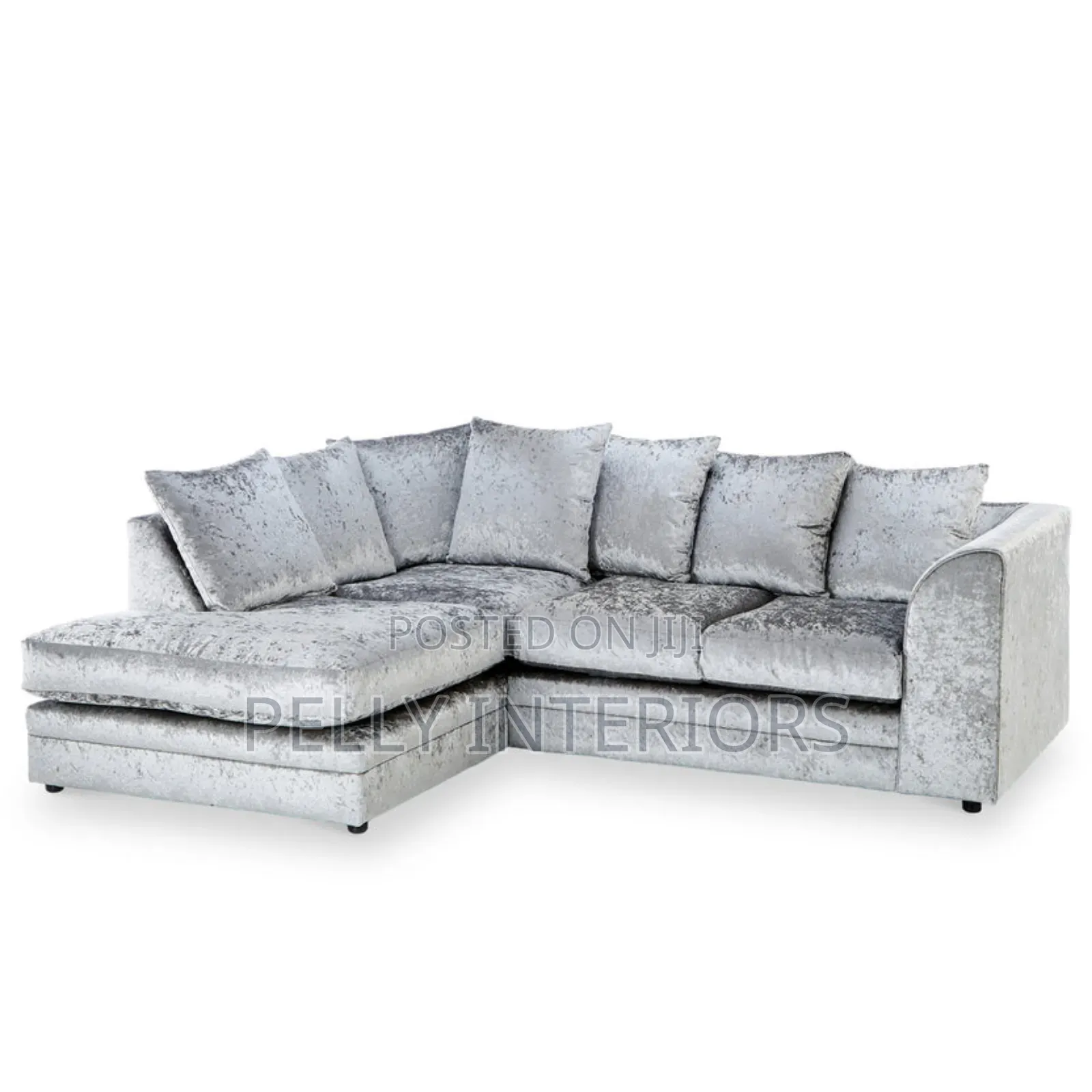 Crushed Velvet Sofa