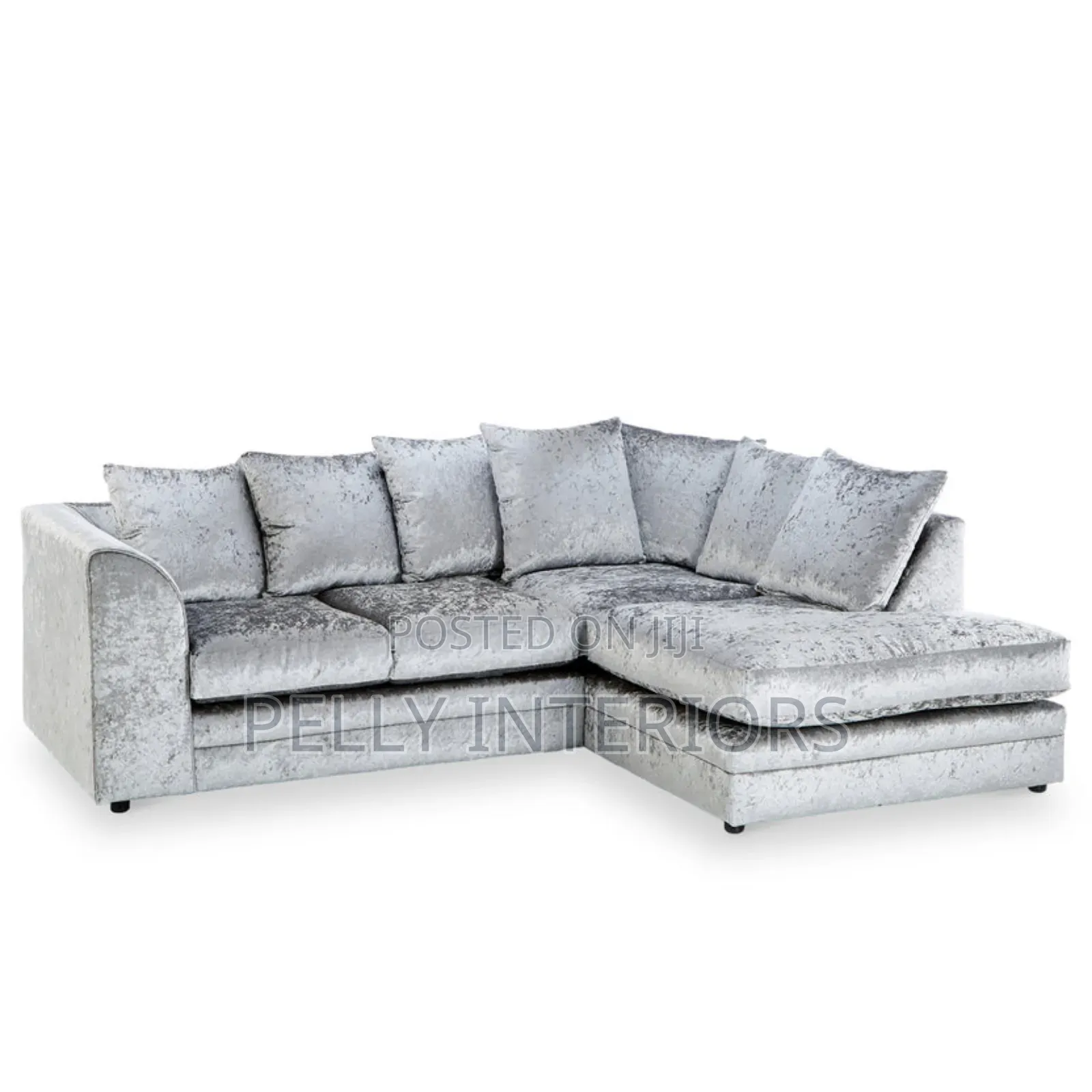 Crushed Velvet Sofa