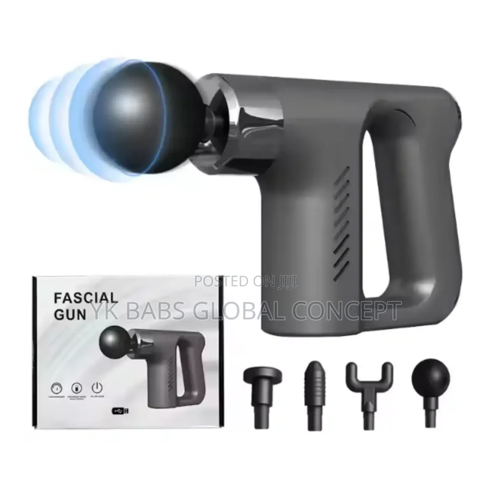Blueidea Portable Unique Mini Handheld Rechargeable Gun Massage