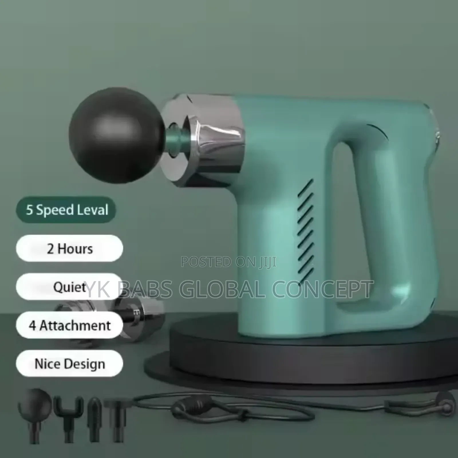 Blueidea Portable Unique Mini Handheld Rechargeable Gun Massage