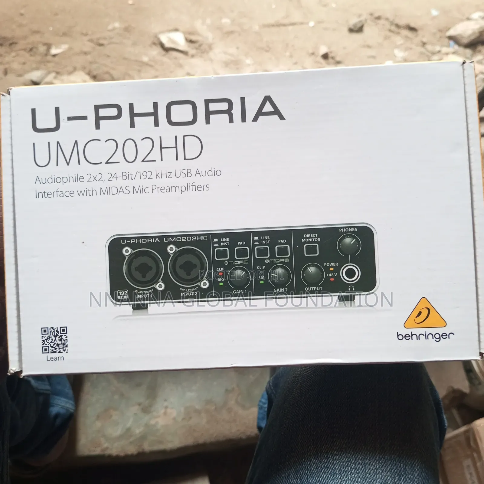 U-Phoria Behringer Sound Card