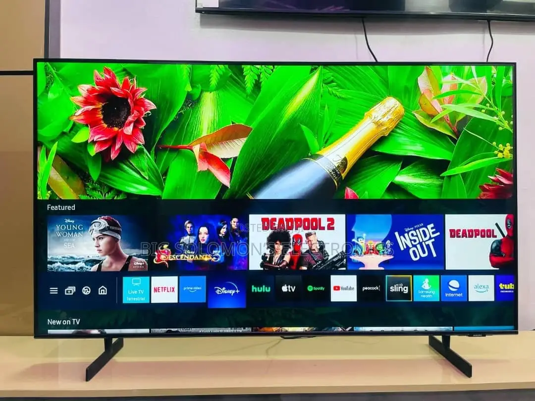 55inch Samsung Qled QHDR Resolution Smart Tv (2021/22 Production)