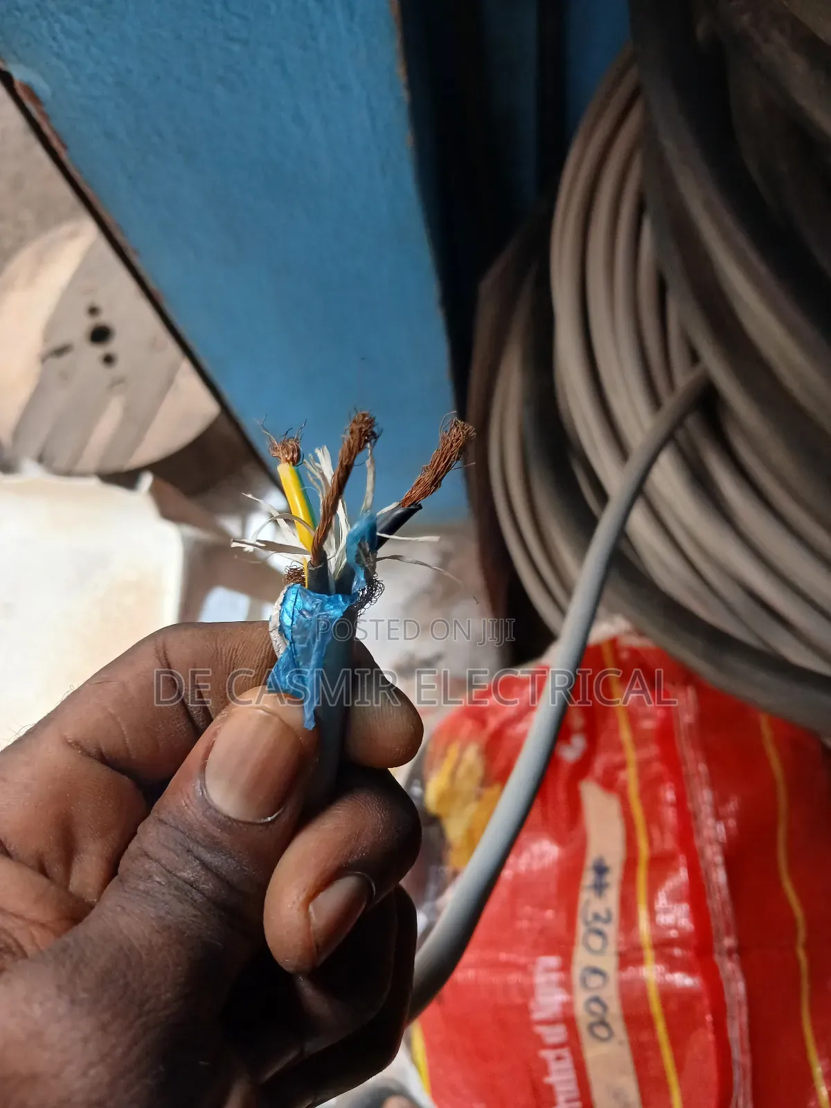3x4mm2 Flexible Cable