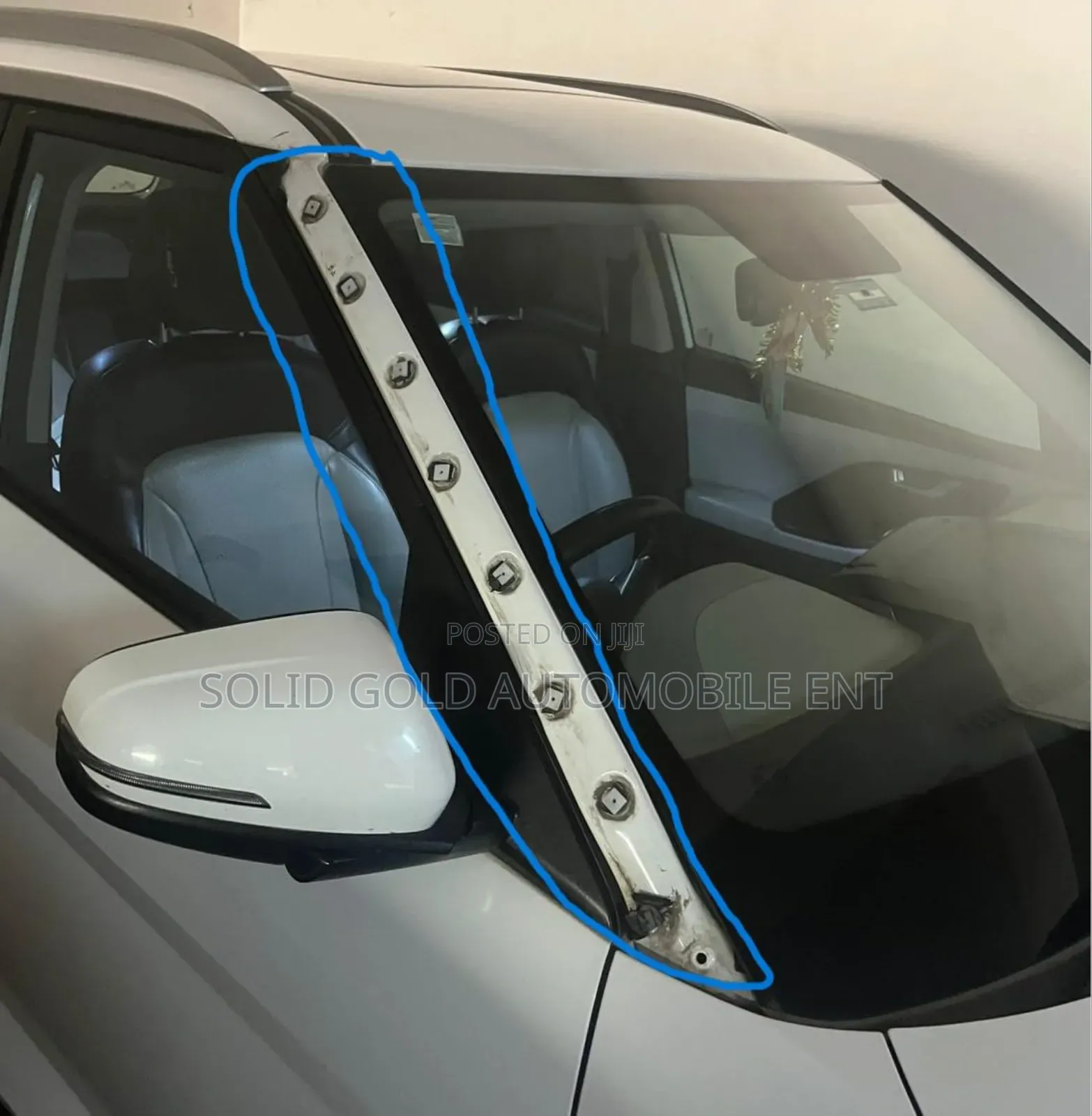 Pillar Chrome Hyundai Creta 2016-2019