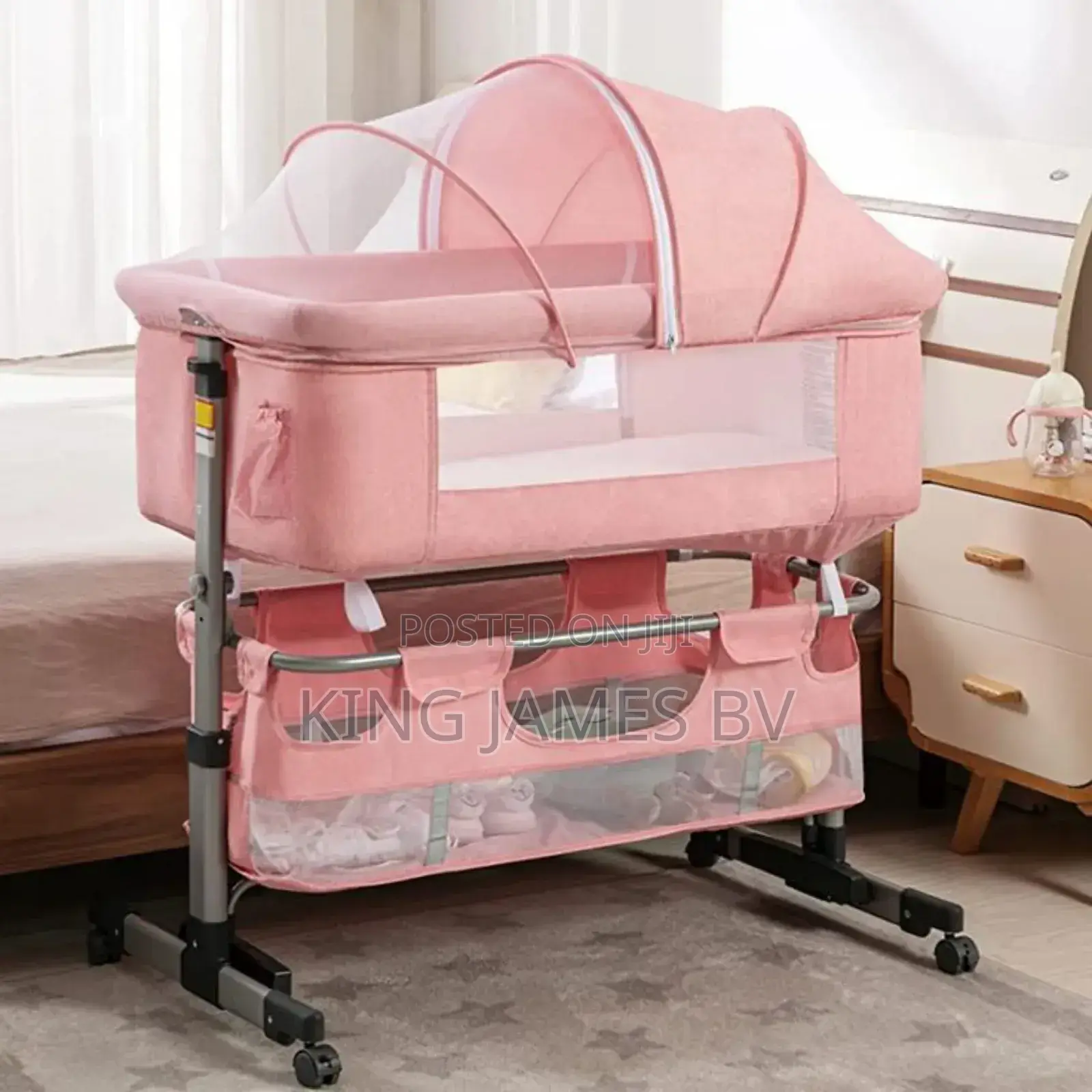 3 In 1 Crib Side Basinet