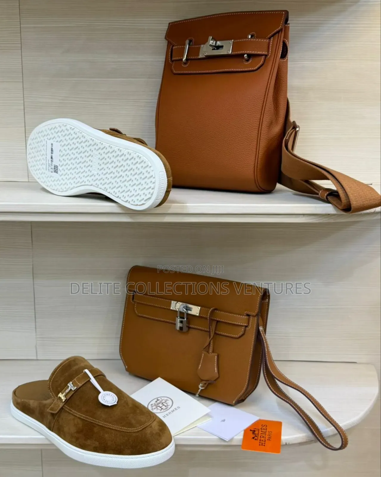 *Original Mule Half Shoe Hermes of Paris Mule Available in Store