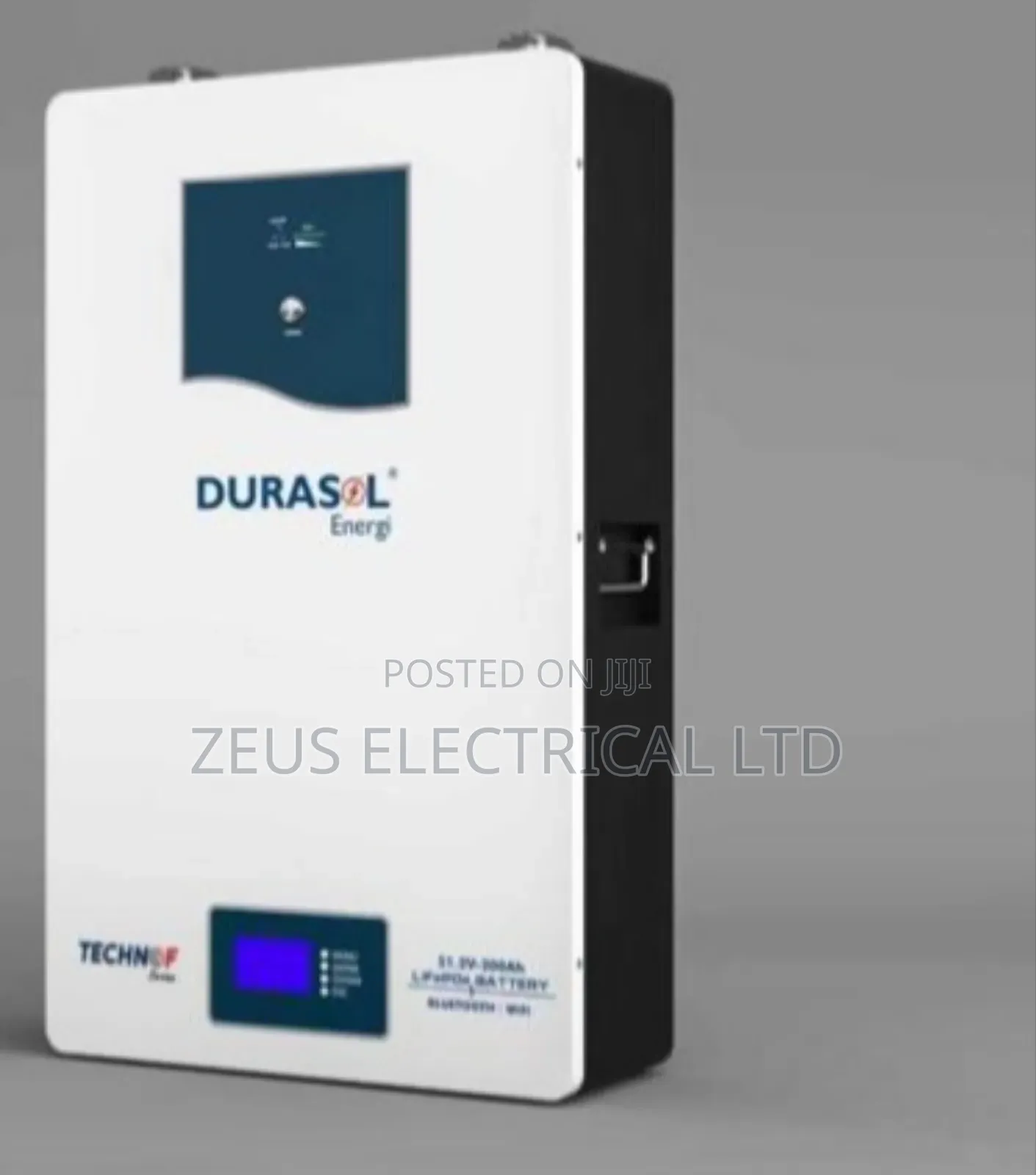 Durasol 7.6kwh/24v Lithium Battery