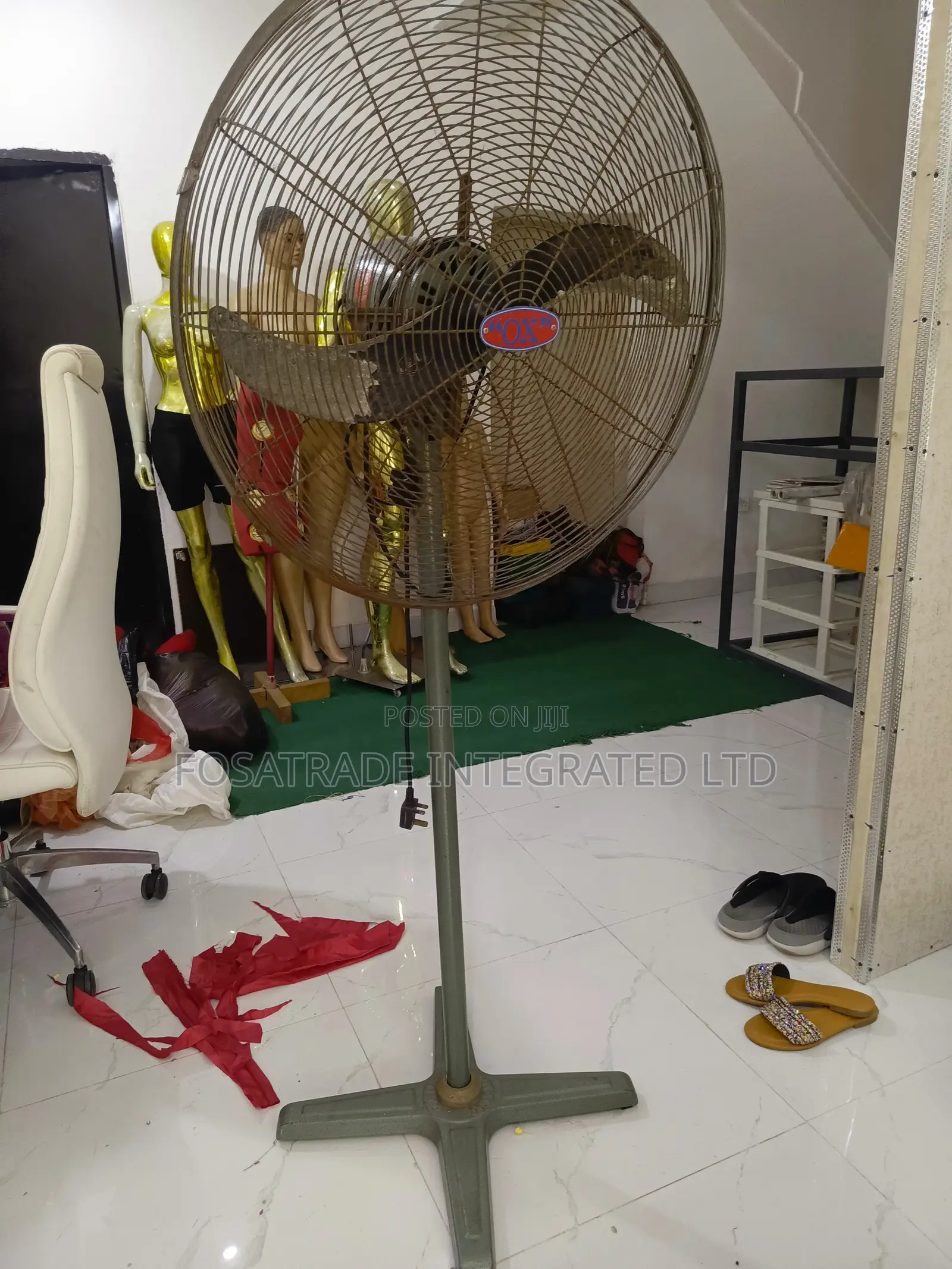26" Ox Fan, Standing Fan