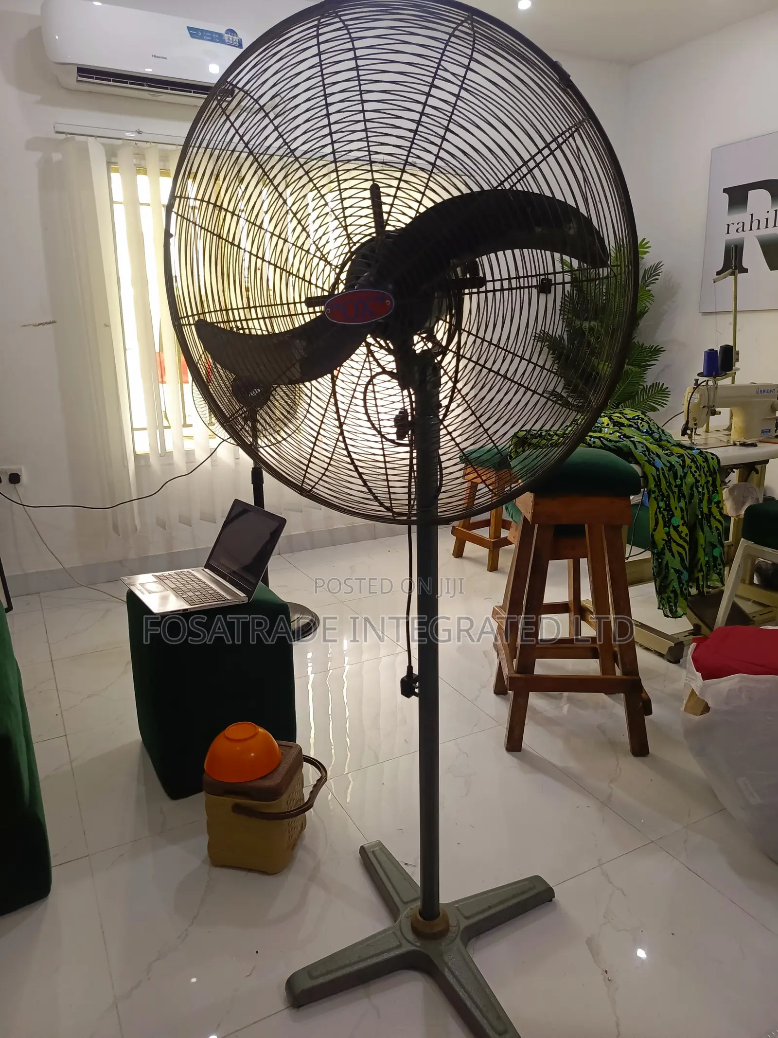 26" Ox Fan, Standing Fan