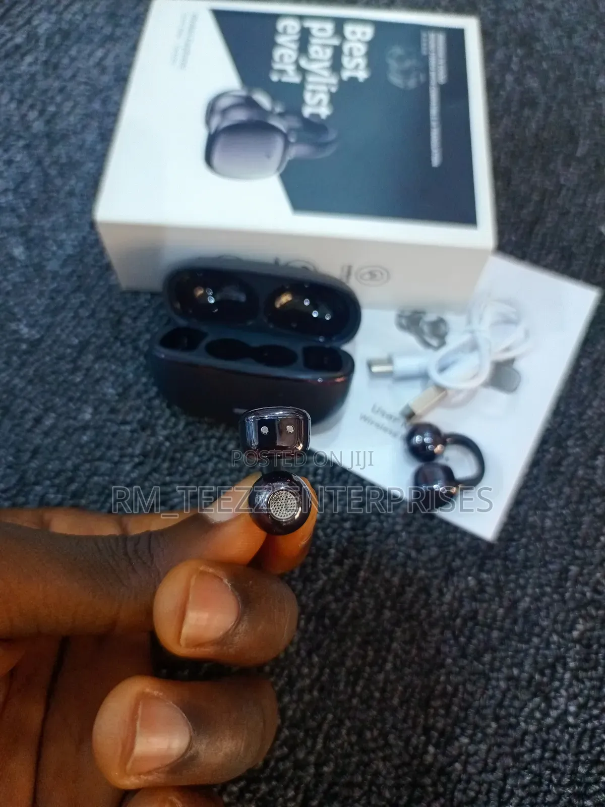 Wireless Ear-Clip Sound Stereo Earbuds
