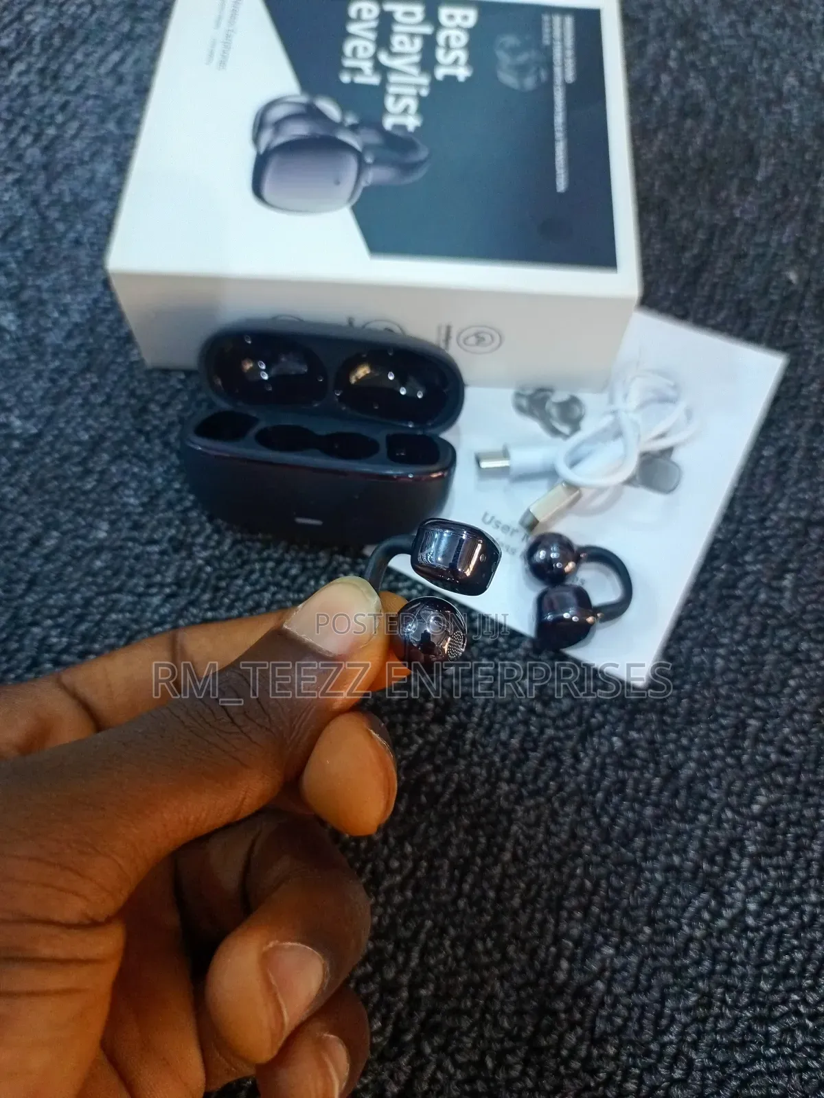 Wireless Ear-Clip Sound Stereo Earbuds