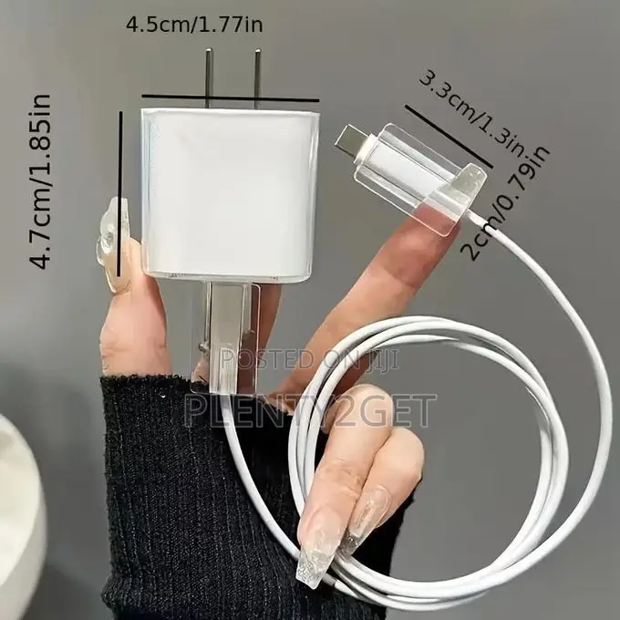 3d Heart-Shaped Design Charger Protective Case Suitable for Apple 20w