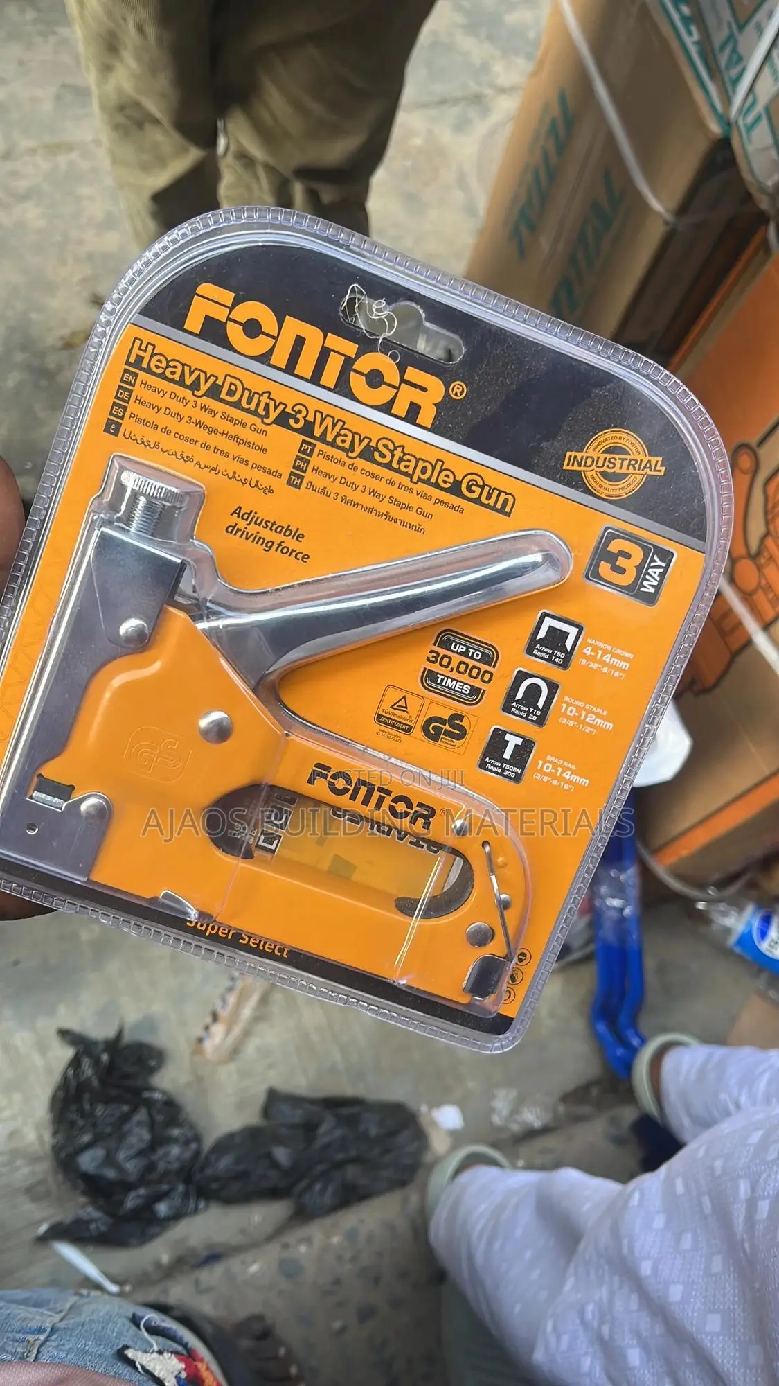 Heavy Duty 3way Staple Gun