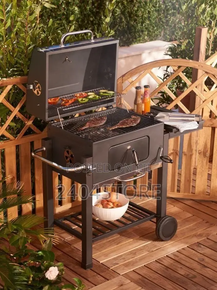 Smokeless BBQ Charcoal Grill