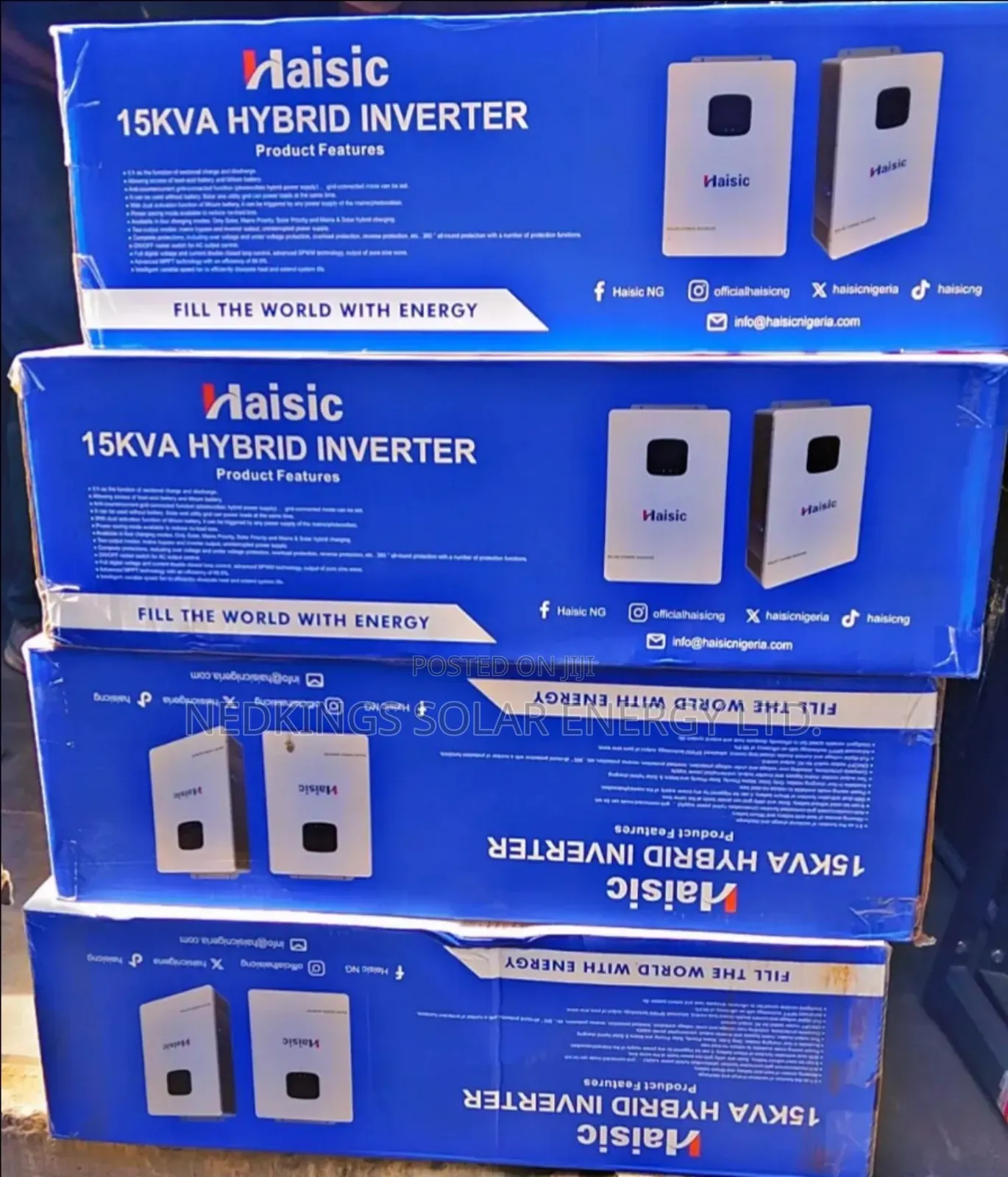 Haisic 15kva/48v Hybrid Inverter