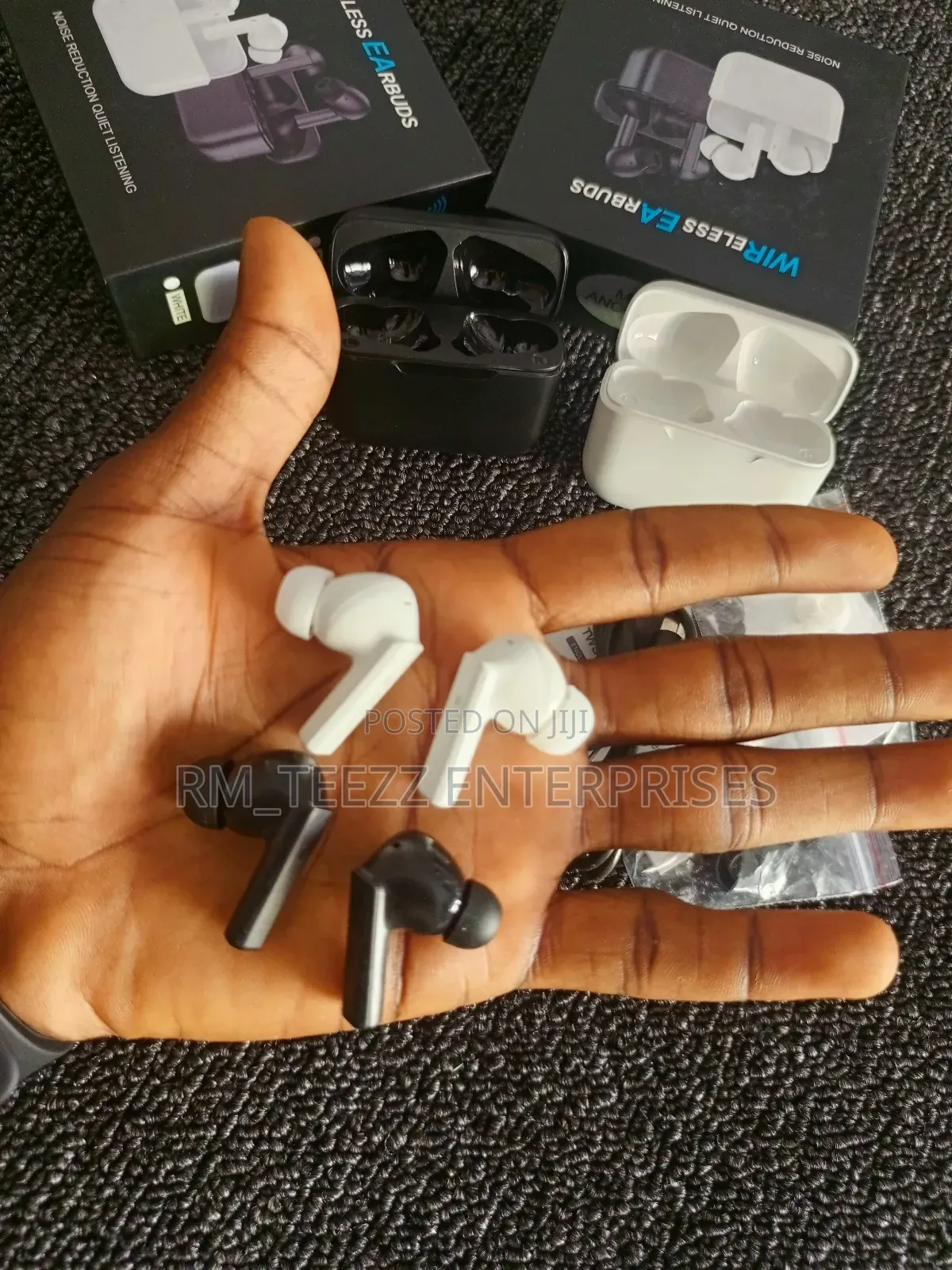 Anc + Enc Double Noise Reduction TWS Earbuds.