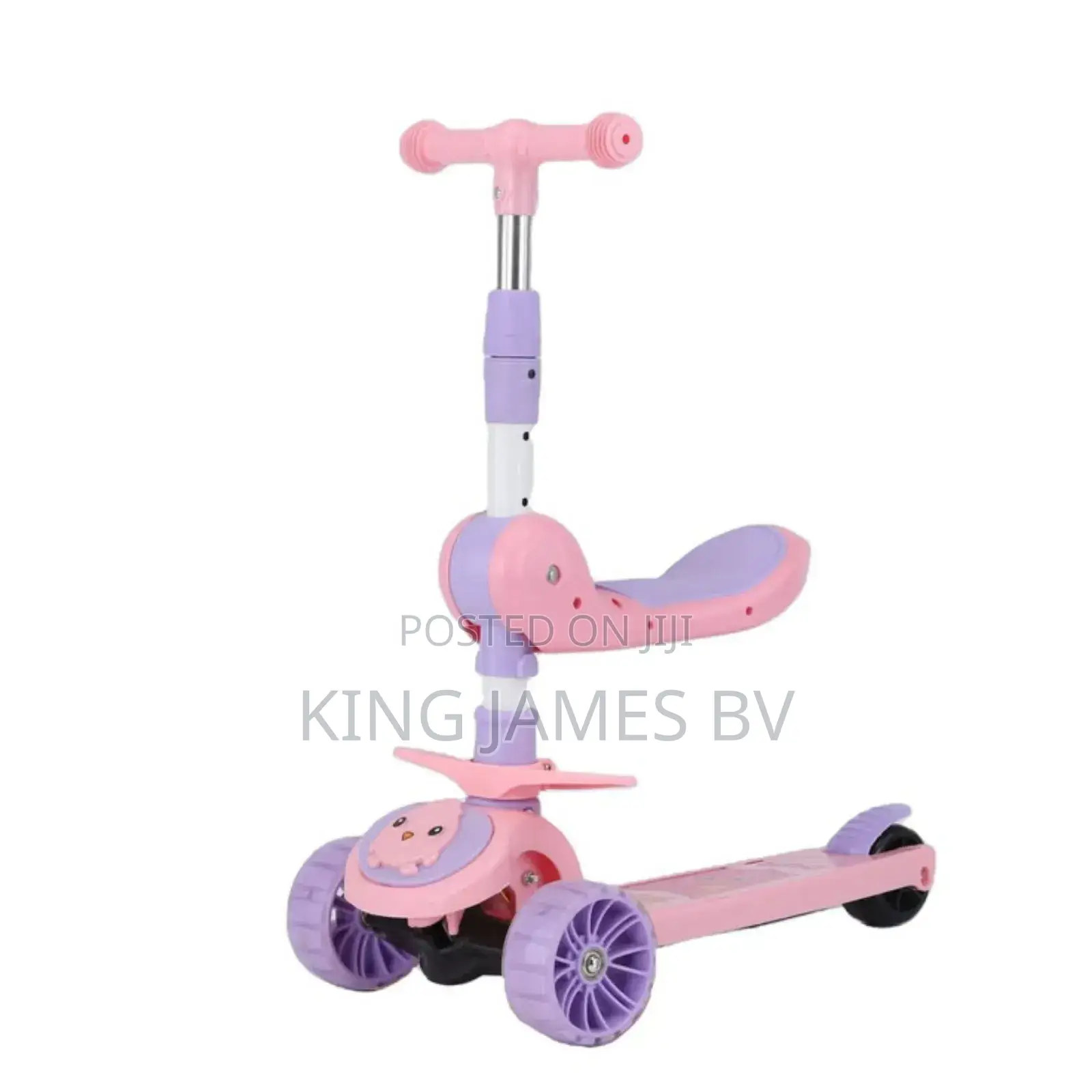 Children Manual Scooter With Seat