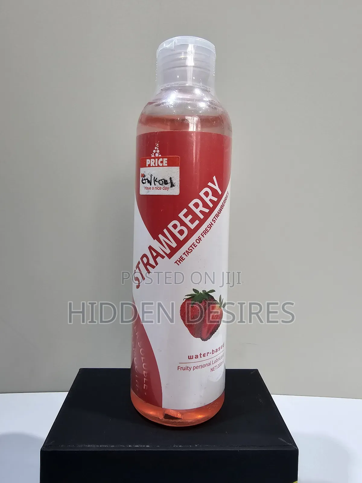 Strawberry Flavored Lubricant- 200ml