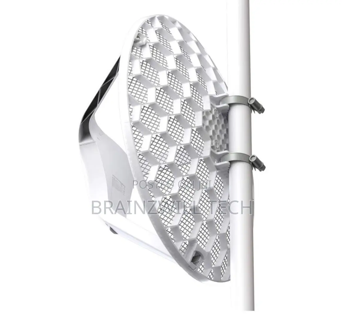 Mikrotik LHG 5 GHZ | Integrated Dual Polarization 24.5 Dbi Antenna