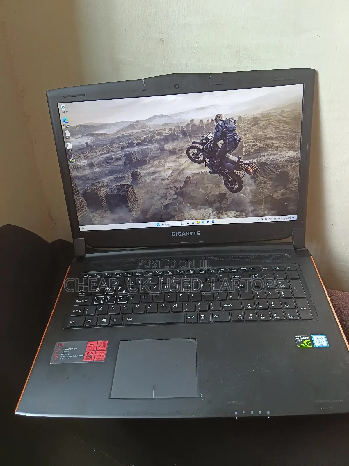 Laptop Gigabyte P57X v6 16GB Intel Core i7 HDD+SSD 750GB