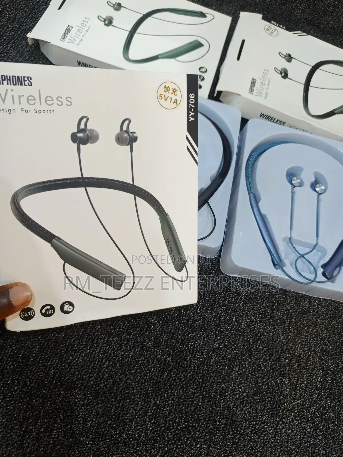 Neckband Hifi Stereo Bass Wireless Earphones