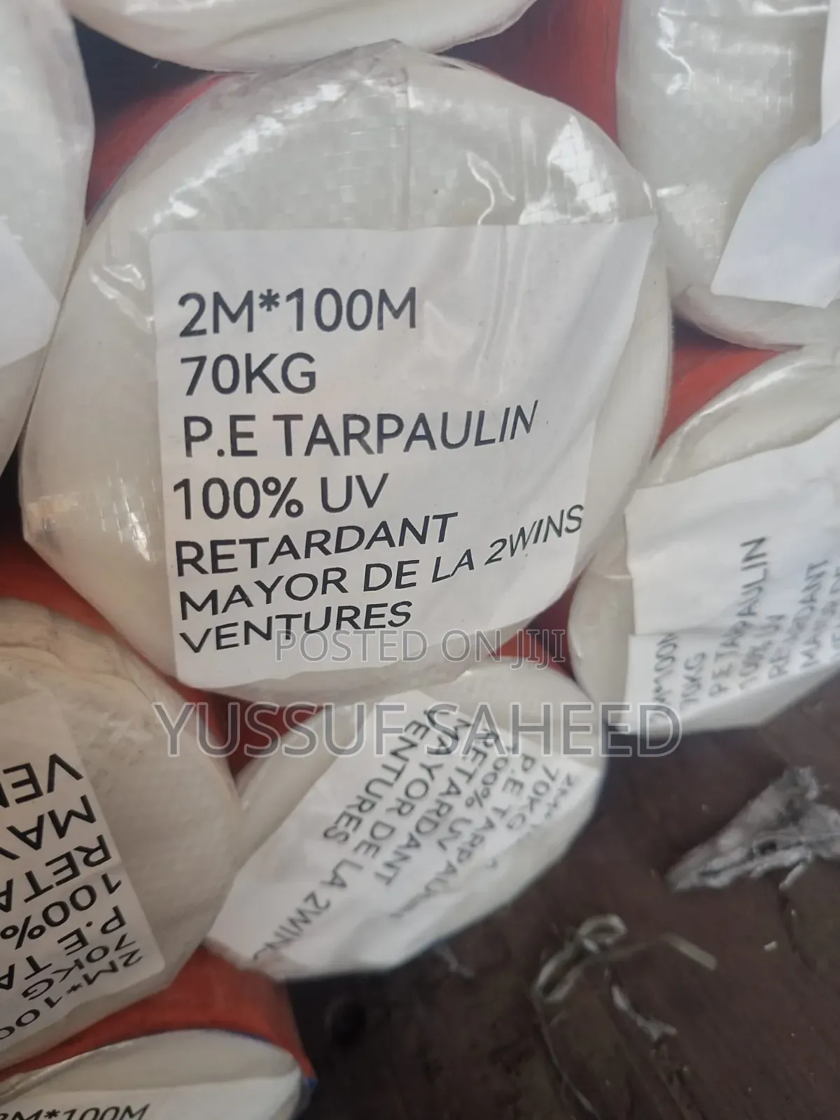 2m*100m Tarpaulin ( 70kg ) Solarig