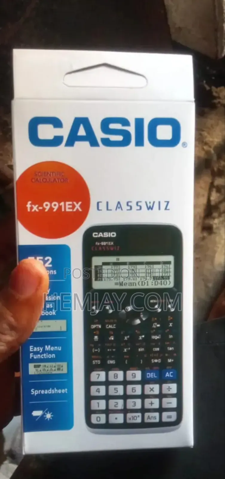 Standard Casio Classwiz Calculator " Advanced Maths Calculator 552