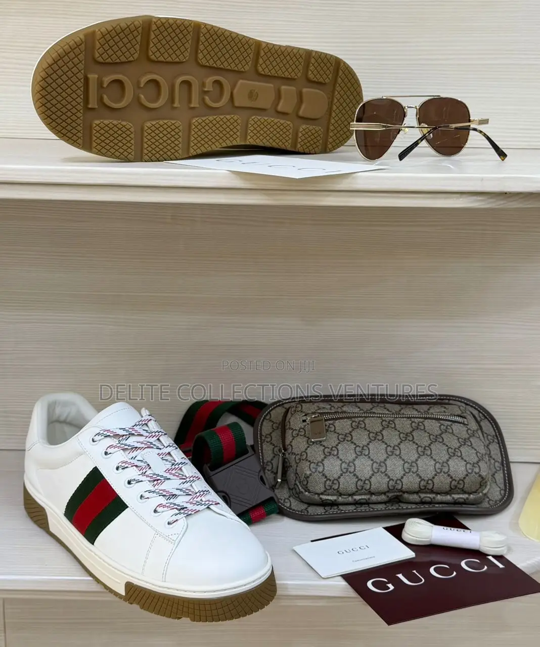 *Original Gucci Sneakers Available in Store 40 —— 47