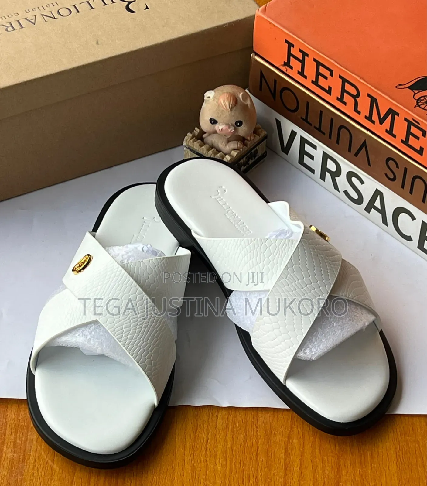 Latest High Quality Billionaire Men's Pam Slippers
