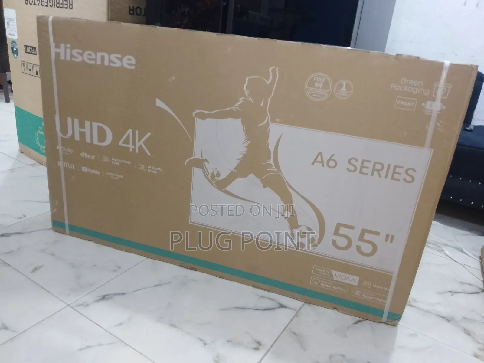 Original Hisense 55" Smart Tv
