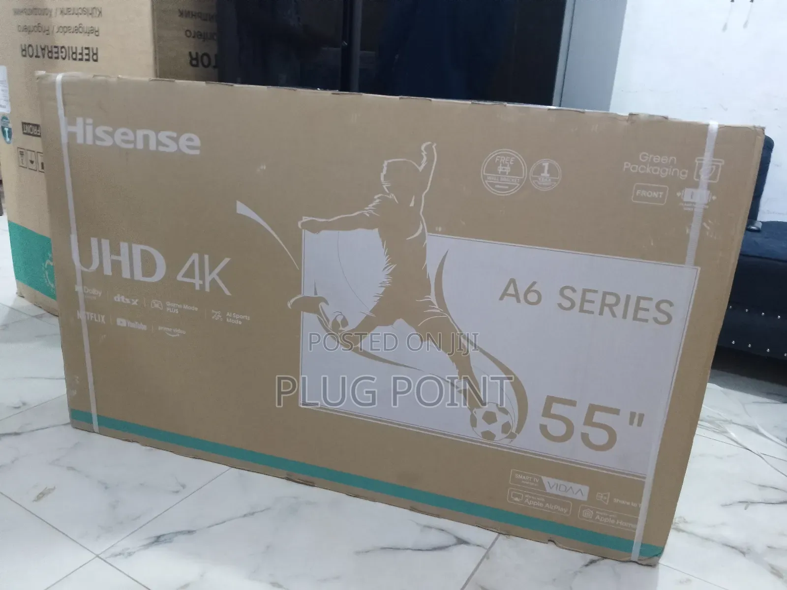 Original Hisense 55" Smart Tv