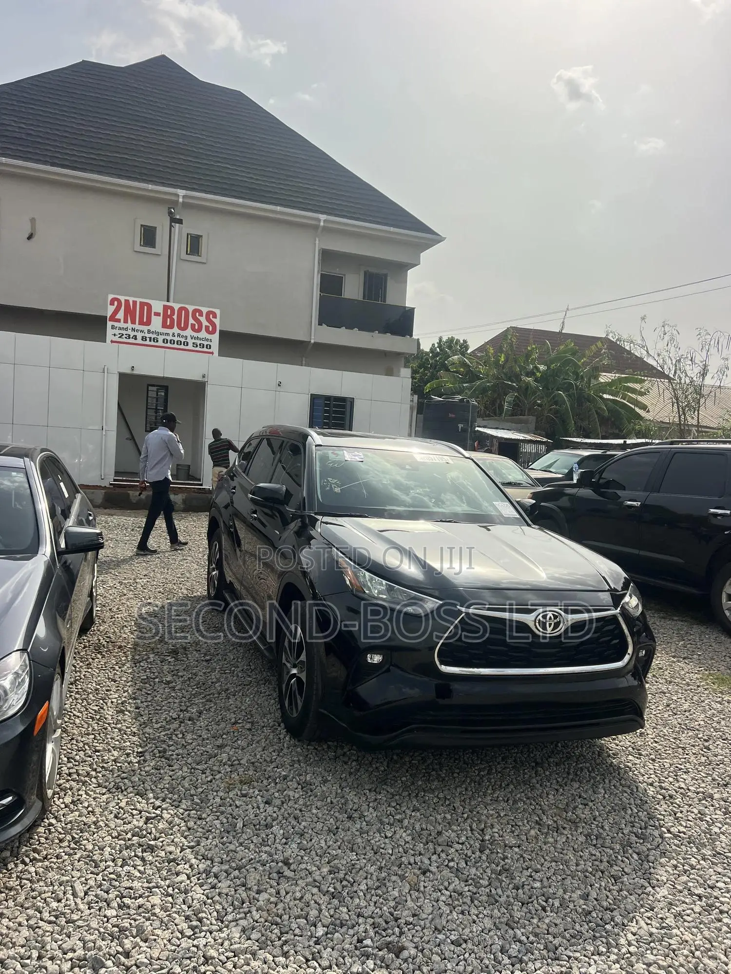 Toyota Highlander XLE 2021 Black