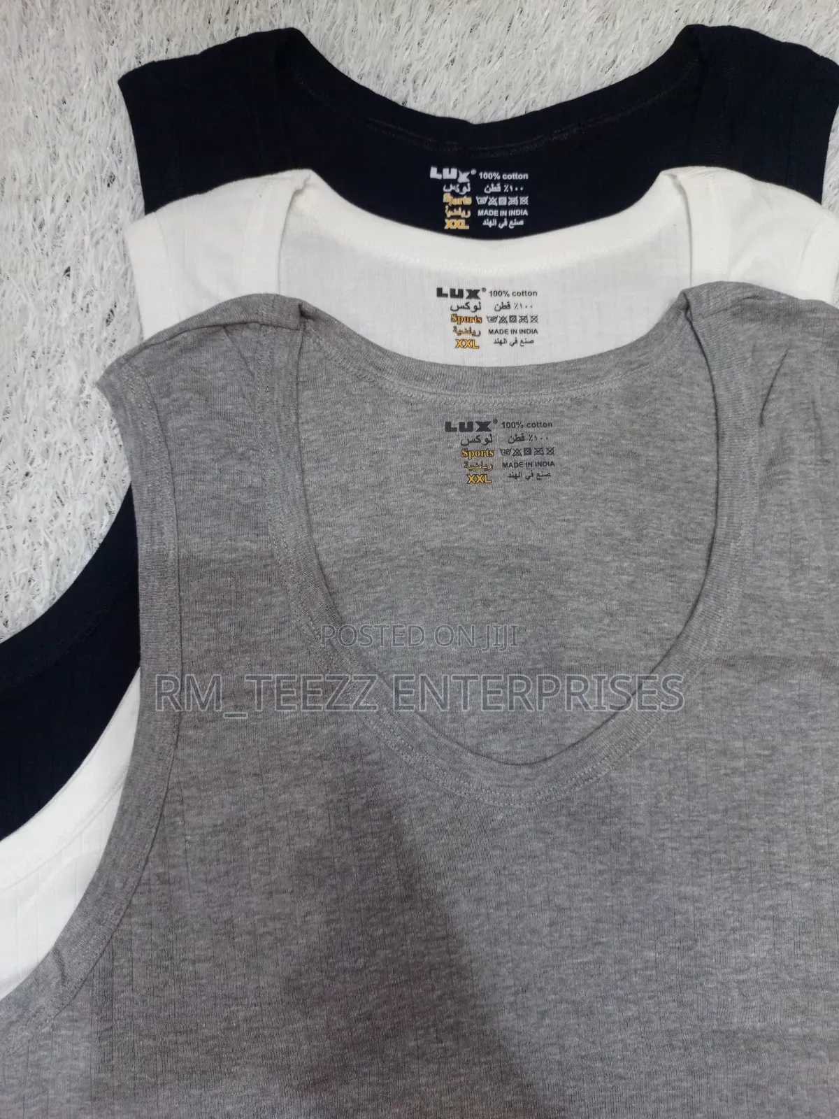 3in1 Lux Sports Men's Althetic Vests