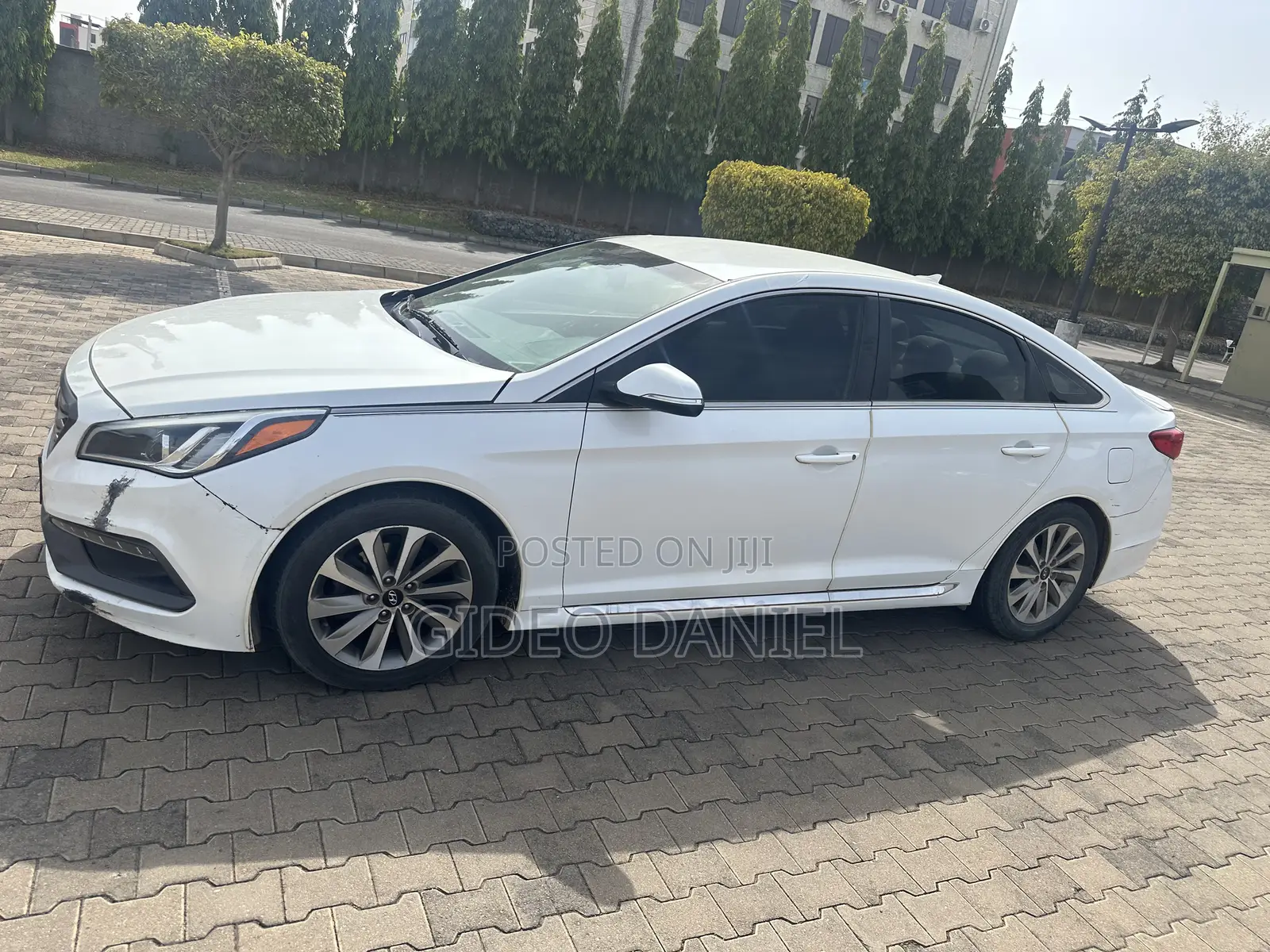 Hyundai Sonata Sport Sedan FWD (2.4L 4cyl 6A) 2016 White