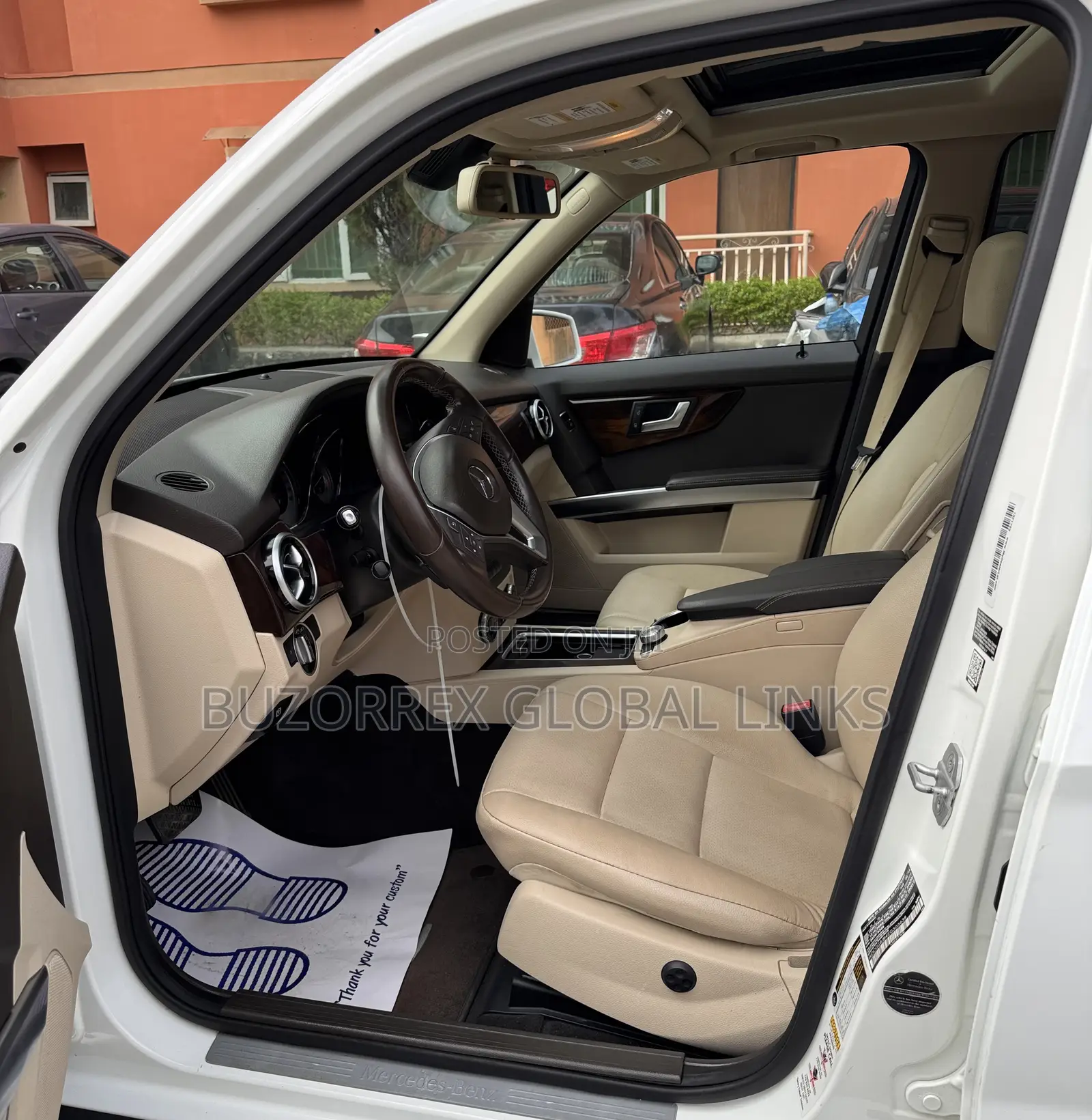 Mercedes-Benz GLK-Class 350 4MATIC 2014 White