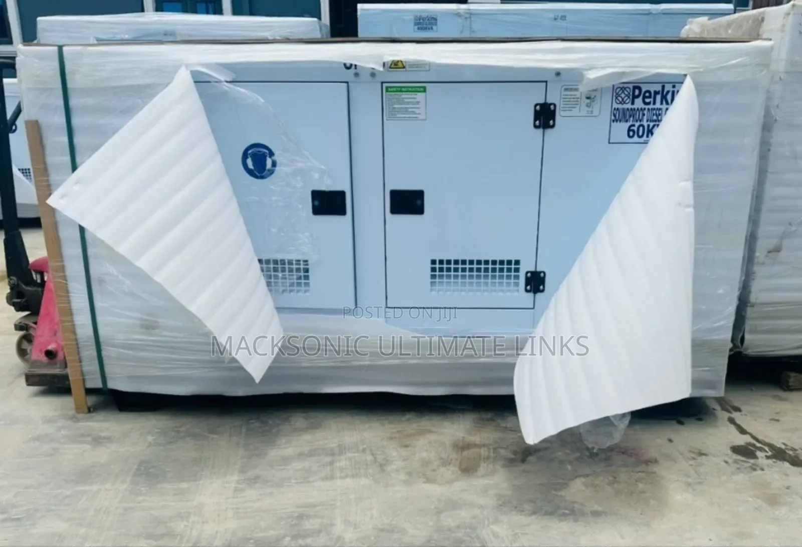 Sp60kva Uk Perkins Soundproof Generator With Warranty