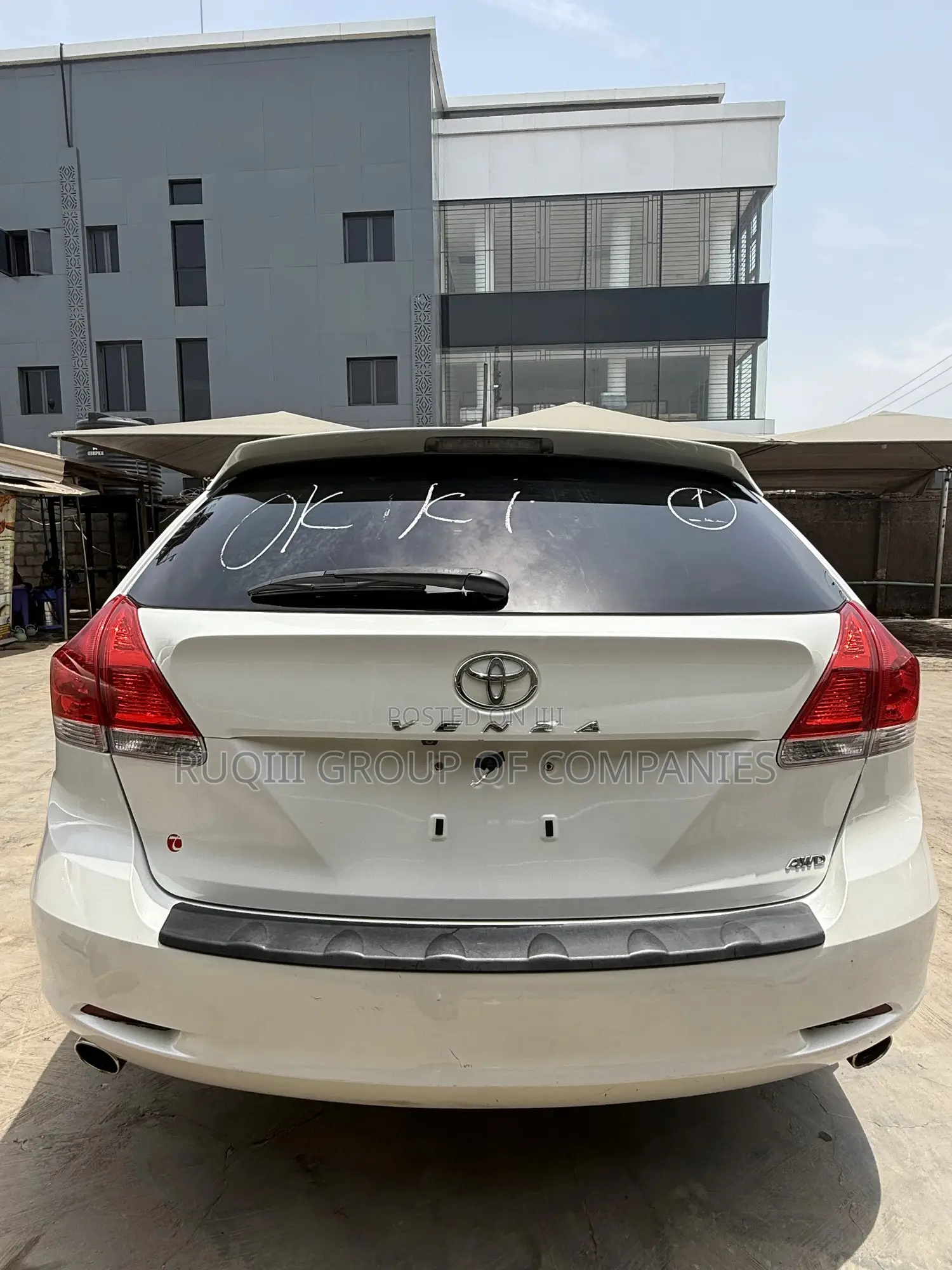 Toyota Venza AWD 2010 White