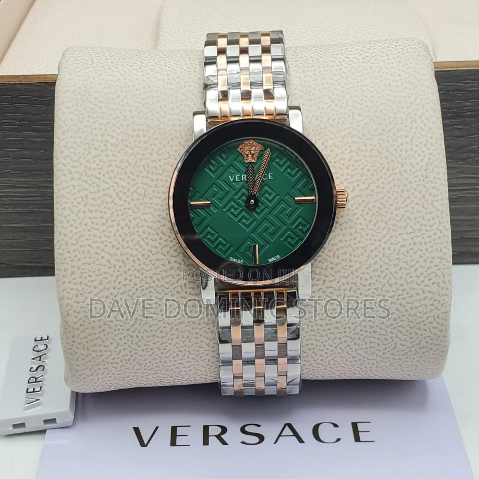 Versace Female Watch Chain Strap Battery Power