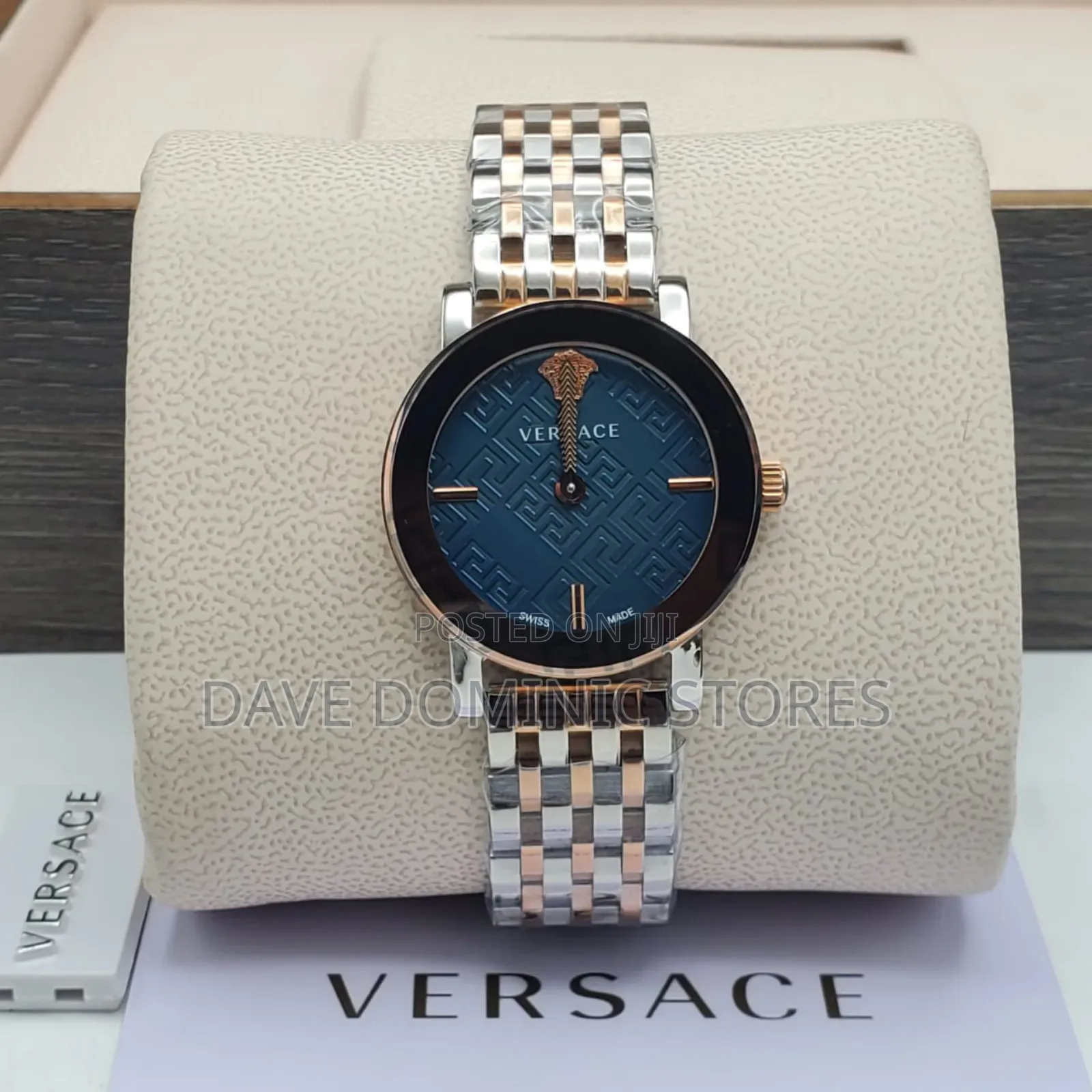Versace Female Watch Chain Strap Battery Power