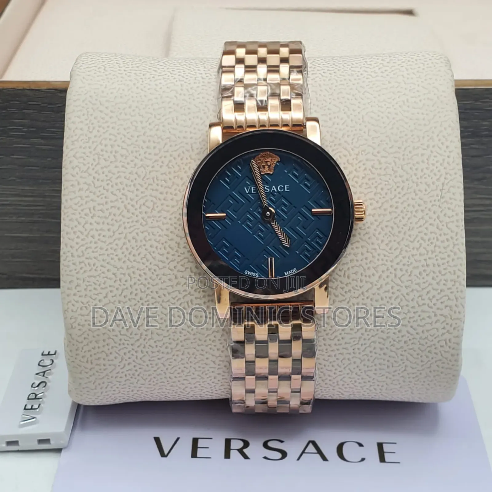 Versace Female Watch Chain Strap Battery Power