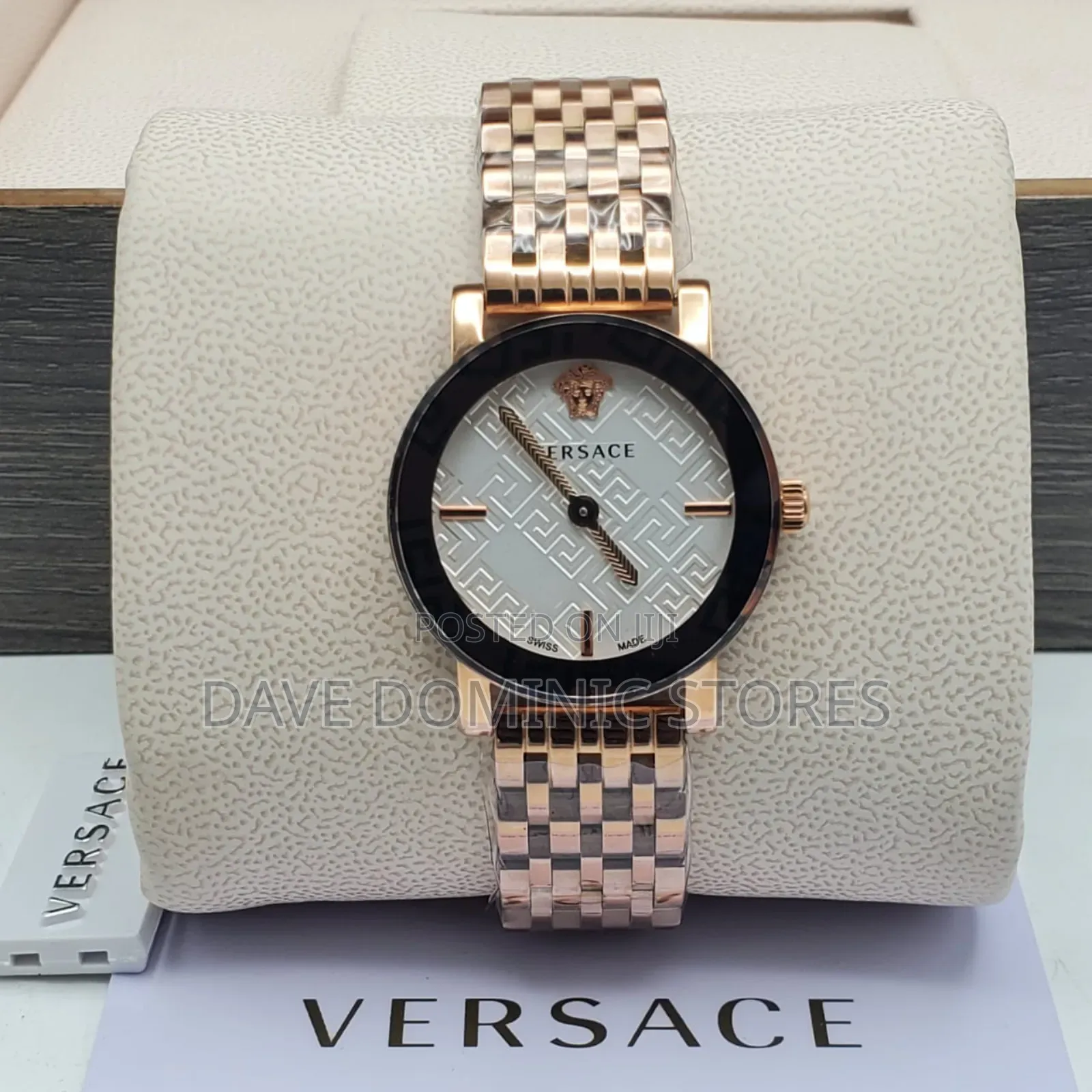 Versace Female Watch Chain Strap Battery Power