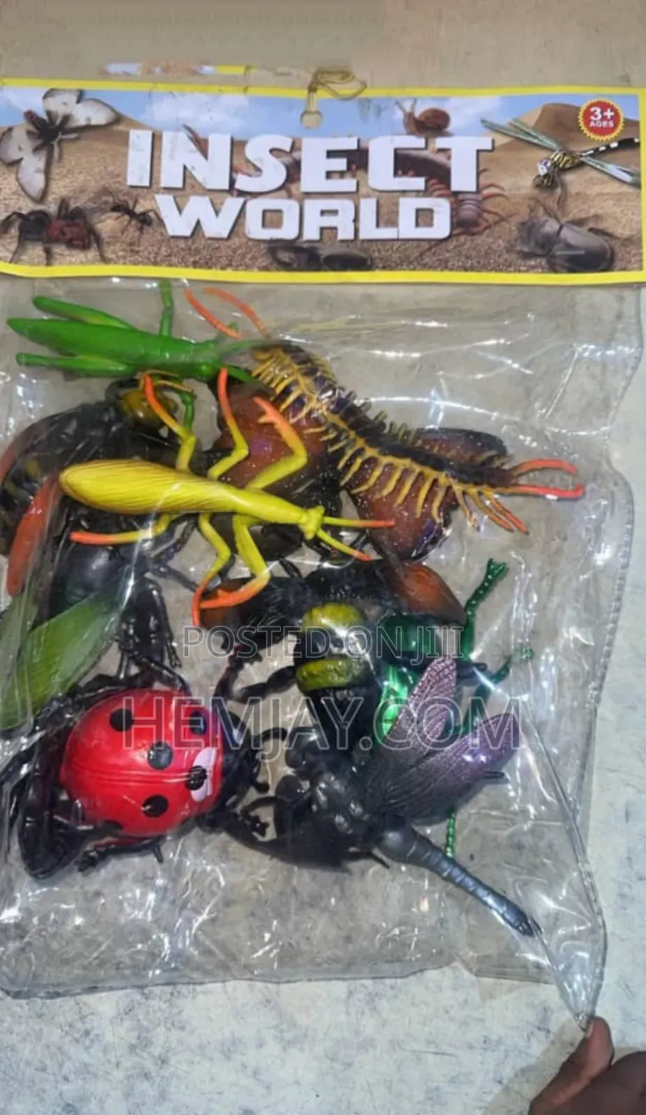 Wild Animals and Insects Toys Model (12pcs) "Click to See More"